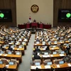 Toàn cảnh một phiên họp Quốc hội Hàn Quốc tại thủ đô Seoul. (Ảnh: Yonhap/TTXVN)