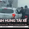 Triệu tập hai thanh niên 'hổ báo' hành hung tài xế ôtô trên đường vành đai 2