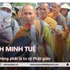 Giáo hội Phật giáo Việt Nam lên tiếng về "hiện tượng mạng Thích Minh Tuệ"