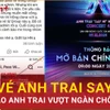 Cảnh báo lừa đảo bán vé 'Anh trai say hi' và 'Anh trai vượt ngàn chông gai'