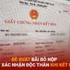 Bản tin 60s: Đề xuất bãi bỏ nộp giấy xác nhận độc thân khi kết hôn