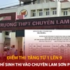 Bản tin 60s: Thi Lam Sơn bị 1 điểm, thí sinh được nâng lên 9 điểm sau phúc khảo 
