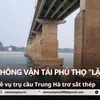 Sở Giao thông Vận tải Phú Thọ "lặng im" về vụ trụ cầu Trung Hà trơ sắt thép
