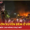Cháy lớn xuyên đêm tại kho hàng rộng 300m² ở Vĩnh Tuy, Hà Nội 