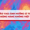 Bão Yagi ảnh hưởng gì tới hoạt động hàng không Việt Nam?