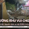 Ba cháu nhỏ bị vùi lấp thương tâm trong vụ sạt lở đất tại huyện Ba Vì