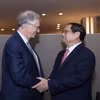 Thủ tướng Phạm Minh Chính tiếp Nhà sáng lập kiêm Chủ tịch Tập đoàn Microsoft Bill Gates. (Ảnh: Dương Giang/TTXVN)