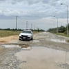 Hạ tầng giao thông trong Khu Kinh tế Dung Quất xuống cấp nghiêm trọng