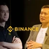 Ông Richard Teng (phải) sẽ thay thế ông Changpeng Zhao đảm nhiệm vai trò CEO Binance. (Nguồn: Watcher Guru)