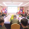 Quang cảnh Hội nghị người đứng đầu Tình báo quân đội các nước ASEAN lần thứ 21. (Ảnh: TTXVN phát)
