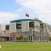Nhà Quốc hội, nơi đang diễn ra kỳ họp thứ 7, Quốc hội khóa XV. (Ảnh: TTXVN)