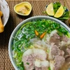 Phở bò, món ăn Việt nổi tiếng thế giới. (Ảnh: Mai Mai/Vietnam+)