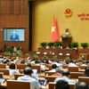 Hôm nay, Quốc hội tiếp tục bàn thảo những chính sách đặc thù dành cho Nghệ An. (Ảnh: TTXVN)