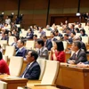 Đại biểu kỳ vọng vào những quyết sách nhằm ổn định nền kinh tế. (Ảnh: TTXVN)