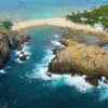 Một góc Bãi đôi Đảo Yến. (Ảnh chụp màn hình)