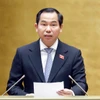 Chủ nhiệm Ủy ban Tài chính, Ngân sách của Quốc hội Lê Quang Mạnh. (Ảnh: TTXVN)