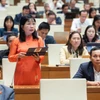 Đại biểu Trần Thị Thanh Hương. (Ảnh: CTV/Vietnam+)