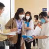 Thí sinh dự kỳ thi đánh giá năng lực của Đại học Quốc gia Hồ Chí Minh năm 2022. (Ảnh: TTXVN)