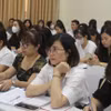 Số lượng cán bộ, giáo viên đăng ký tham dự gấp 7 lần dự kiến ban đầu của Bộ Giáo dục và Đào tạo. (Ảnh: PV/Vietnam+)
