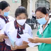 Thí sinh dự thi Tốt nghiệp Trung học Phổ thông. (Ảnh: Hồng Giang/TTXVN)