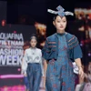 Đảm nhận vai trò mở màn bộ sưu tập “Twinkling Night” (thương hiệu Metiseko), “nàng thơ” của Sơn Tùng MTP - người mẫu Hồ Thu Anh đã có những bước đi thần thái thu hút mọi ánh nhìn. (Ảnh: CTV/Vietnam+)