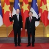 Chủ tịch Quốc hội Vương Đình Huệ đón và hội đàm với Chủ tịch Quốc hội Phần Lan