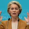 Đảng Liên minh Dân chủ Cơ đốc giáo (CDU) của Chủ tịch Ủy ban châu Âu (EC) Ursula von der Leyen là mục tiêu của một vụ tấn công mạng. (Ảnh: AFP/TTXVN)