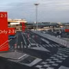 Cảnh vắng vẻ tại sân bay Orly ở ngoại ô Paris, Pháp do đình công ngày 25/4/2024. (Ảnh: AFP/TTXVN)