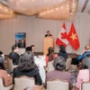 Quang cảnh một hội thảo xúc tiến đầu tư do Đại sứ quán Việt Nam tại Canada tổ chức. (Nguồn: Vietnam+)