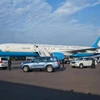 Một chiếc máy bay của hãng hàng không United Airlines. (Ảnh: AFP/TTXVN)