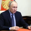 Tổng thống Nga Vladimir Putin chủ trì cuộc họp tại Moskva ngày 29/3/2024. (Ảnh: AFP/TTXVN)