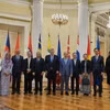 Trưởng đoàn các nước ASEAN và Nga tại Cuộc họp Quan chức cao cấp ASEAN-Nga lần thứ 20. (Ảnh: TTXVN phát)