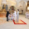 Đại sứ Phạm Việt Hùng trình Thư ủy nhiệm lên Nhà Vua Thái Lan Maha Vajiralongkorn. (Nguồn: Báo Quốc tế)