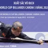 Trần Quyết Chiến lần thứ ba vô địch World Cup billiards carom 3 băng