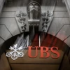 Biểu tượng ngân hàng UBS ở Zurich, Thụy Sĩ ngày 20/3/2023. (Ảnh: AFP/TTXVN)
