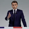 Tổng thống Pháp Emmanuel Macron phát biểu trong cuộc họp báo ở Paris ngày 12/6/2024. (Ảnh: AFP/TTXVN)