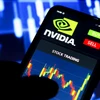 Cổ phiếu Nvidia tăng mạnh nhờ xu hướng phát triển AI. (Ảnh: Getty Images)