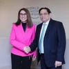 Thủ tướng Phạm Minh Chính gặp Tổng Thư ký UNCTAD tại Davos
