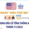 Ngày “Siêu Thứ Ba” trong cuộc bầu cử Tổng thống Mỹ tháng 11/2024