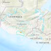 Vị trí xảy ra trận động đất ở miền Nam Guatemala. (Nguồn: USGS)