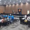 Quang cảnh phiên tòa ngày 22/8. (Ảnh: Kim Anh/TTXVN)