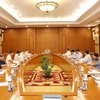 Tổng Bí thư, Chủ tịch nước Tô Lâm chủ trì cuộc họp Tiểu ban Nhân sự Đại hội XIV của Đảng. (Ảnh: Trí Dũng/TTXVN)