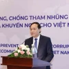 Phó Trưởng Ban Nội chính Trung ương Nguyễn Thanh Hải phát biểu chỉ đạo hội hội thảo. (Ảnh: Phương Hoa/TTXVN)