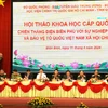 Quang cảnh hội thảo. (Ảnh: Minh Anh/Vietnam+)