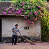 Hình ảnh bà Dương Thị Cường, mẹ của Đồng Văn Hùng giản dị trong "Ẩm thực mẹ làm." (Ảnh: FB)