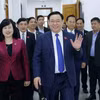 Chủ tịch Quốc hội Vương Đình Huệ thăm, làm việc tại Bộ Y tế
