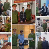 Công an tỉnh Sơn La tống đạt các quyết định khởi tố bị can, đọc lệnh bắt bị can để tạm giam. (Nguồn: Báo Lao Động)