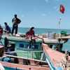 Cơ quan chức năng tỉnh Cà Mau đang điều tra, xác minh làm rõ vụ tranh chấp ngư trường xảy ra ngày 21/2/2024. (Ảnh: TTXVN phát)