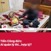 Hình ảnh cắt từ clip của vụ việc.