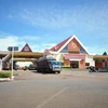 Cửa khẩu quốc tế Xa Mát thuộc địa phận xã Tân Lập, huyện Tân Biên, tỉnh Tây Ninh. (Ảnh: Minh Phú/TTXVN)